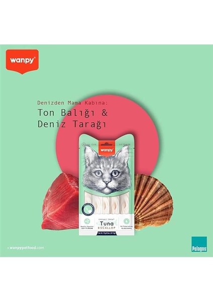 Ton Balıklı ve Deniz Taraklı Krema Kedi Ödülü 25 * 14 gr fırsatları