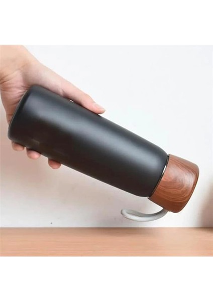 Çift Vakumlu Çelik 380 ml Siyah Termos fiyatları