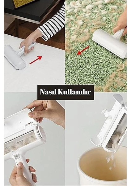 Hazneli Kedi Köpek Tüy Temizleyici Kıl Toz Toplayıcı modelleri