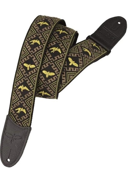 Guitars Hootenanny Style 5,1 cm Kayış Sarı Kuşlar (102510::014:)