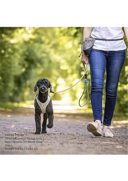 Stretch Comfort Leash Black L indirimleri