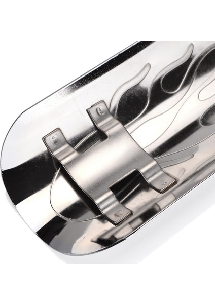 Motosiklet Alev Egzersiz Boru Isı Yalıtım Kalkanı Yalıtım Kapağı Helikopter Yamaha Termal Gümüş (Yurt Dışından) modelleri