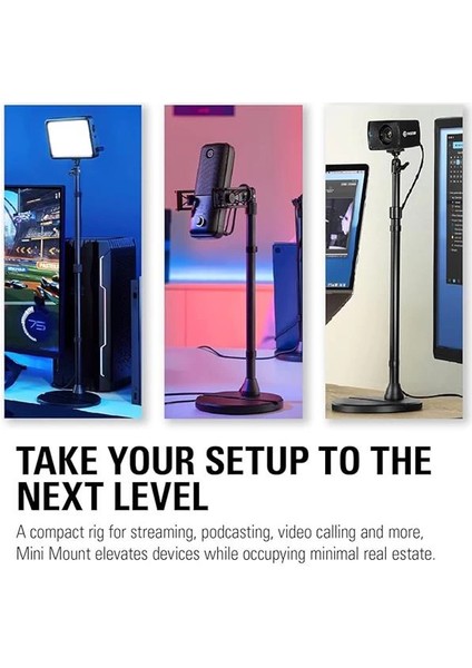 Mini Montaj - 64 Cm/25,2 Inçe Kadar Uzatılabilir, Tamamen Ayarlanabilir, Soğuk Ayakkabı fiyatları