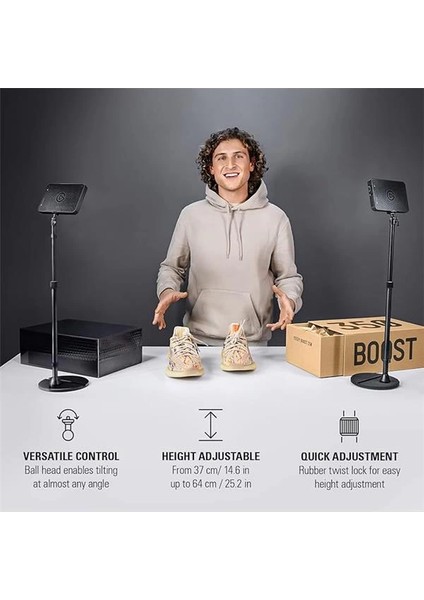 Mini Montaj - 64 Cm/25,2 Inçe Kadar Uzatılabilir, Tamamen Ayarlanabilir, Soğuk Ayakkabı indirimleri