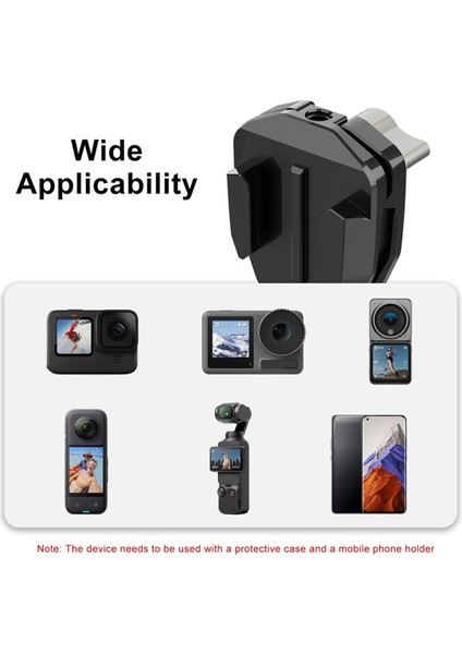 GOPRO/DJI/INSTA360 Spor Kamerası Için Puluz Motosiklet Ön Cam Braket Klip (Yurt Dışından)