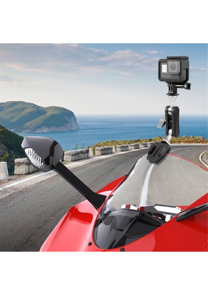 GOPRO/DJI/INSTA360 Spor Kamerası Için Puluz Motosiklet Ön Cam Braket Klip (Yurt Dışından) fiyatları