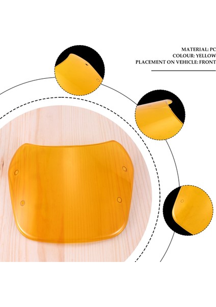 1set Motosiklet Ön Cam 5-7 Inç Far Rüzgar Deflektörü Honda Yamaha Kawasaki Suzuki Için Evrensel (Yurt Dışından) indirimleri