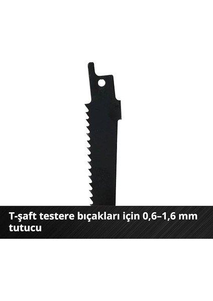 Te-Ap 18/22 Li - Solo, Akülü Kılıç Testere (Akü ve Şarj Cihazı Dahil Değildir)