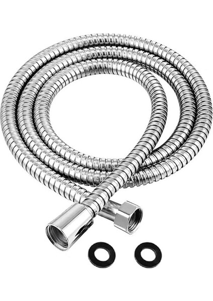 Rainy Lüks Duş Seti - 5 Farklı Püskürtmeli Duş Başlığı + 180 cm Çift Kenetli Ekstra Uzun fırsatları