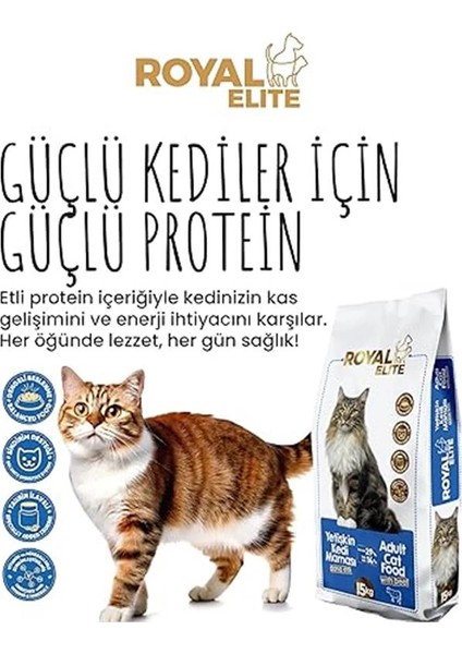 Dana Etli Yetişkin Kedi Maması 15 kg