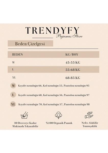 Organik Pamuk Müslin Kumaş Pijama Takımı indirimleri