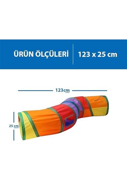 Katlanabilir Gökkuşağı Kedi Tünelleri (S Model) fiyatları