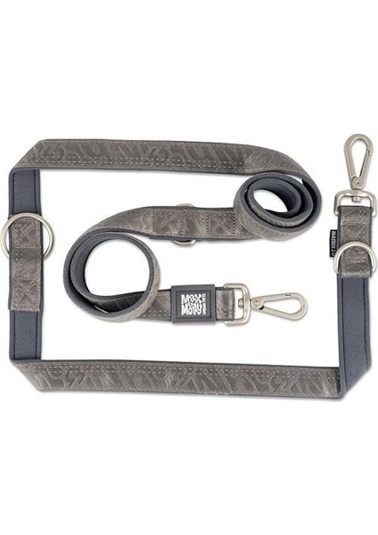 & Molly Urban Pets Matrix 2.0 Çok Fonksiyonlu Köpek Gezdirme Kayışı (Stone, S)