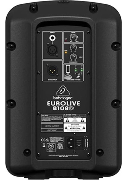 B108D 300 Watt 2 Yollu Wireless Aktif Hoparlör fiyatları