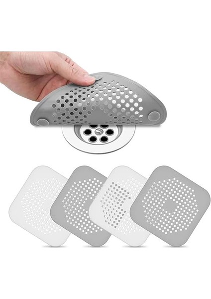 Lavabo Küvet Gider Filtresi, Lavabo Gider Kapatıcı Banyo Küvet Süzgeç Kapatma Silikon
