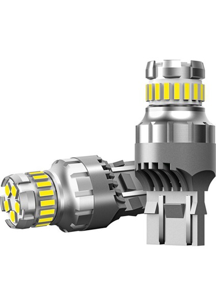 14PCS Araba T20 7440 W21W LED Canbus Ters Işıkları 7443 LED Ampul Trage Freni Sinyal Işıkları 6000K Süper Parlak Lamba (Yurt Dışından)