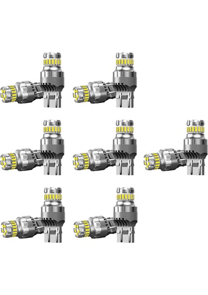 14PCS Araba T20 7440 W21W LED Canbus Ters Işıkları 7443 LED Ampul Trage Freni Sinyal Işıkları 6000K Süper Parlak Lamba (Yurt Dışından) fiyatları