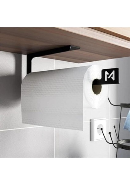 1.5mm Seyyar Gezen Rulo Tutucu Kağıt Havlu Rulo Tutucu,mutfak Rulosu Askısı, Mutfak Kağıt