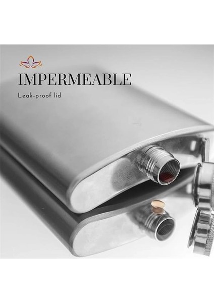 5 Oz 150 cc Cep Tipi Vidalı Kapak Çelik Konyak Viski Içki Matarası(Hunili) indirimleri