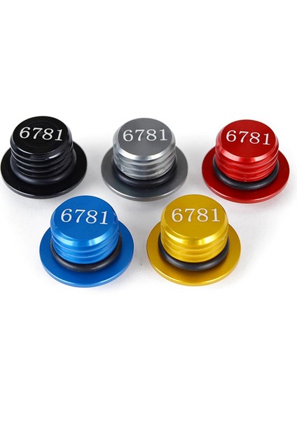 Kırmızı Motosiklet Motor Yağı Dolgu Tapası Kapak Motor Kapağı Yağ Vidalı Yağ Giriş Kapağı Vidası Trıumph Daytona (Yurt Dışından) modelleri