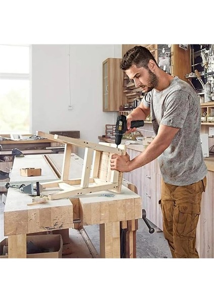 DX15 12VOLT/2.0AH Li-Ion Profesyonel Şarjlı Darbeli Matkap