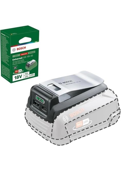 Universalusb 18V-45 Şarj Cihazı
