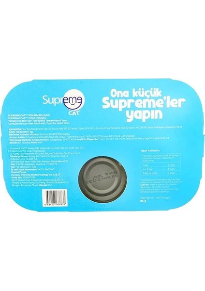 Ton Balıklı Püre 85GR 6 Al 5 Öde Islak Mama fiyatları