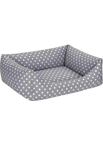 Uniform Gri Puantiyeli Kedi ve Köpek Yatağı S 50X60CM fiyatları