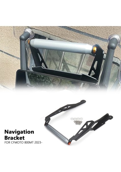 Motosiklet Aksesuarları Telefon Tutucu Destek Gps Navigasyon Braketi 22MM Cfmoto 800 mt 800MT 800MT 2023 (Yurt Dışından) indirimleri