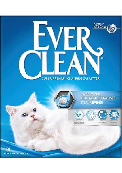Extra Strong Kokusuz Kedi Kumu, 10 Lt