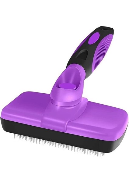 ® Otomatik Temizlenebilen Tuşlu Pratik Kedi Köpek Tüy Toplama Fırçası
