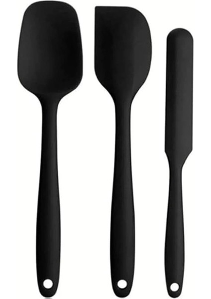 Yanmaz Yapışmaz Silikon 6'lı Pasta, Yumurta Fırçası, Kaşık Bıçak, Spatula Mutfak Seti modelleri