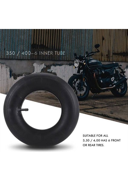 2 Pcs 3.50 / 4.00-6 Lastik Tüp Iç Tüp Lastik Tekerleği 350 / 400-6 Innertube Mini Moto-Geri Valf 6 (Yurt Dışından) fırsatları