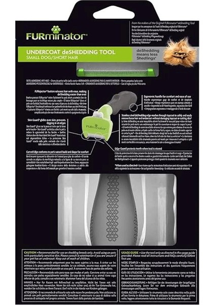 Furminator Kisa Tüylü Köpekler Için - Small modelleri
