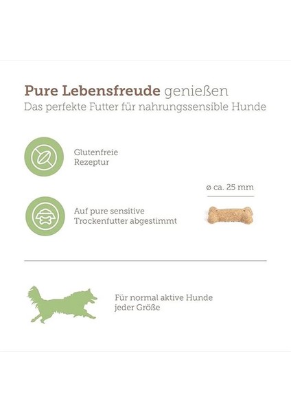 Pure Sensitive Goody Snack Insect (600 G), Hassas Köpekler Için Sağlıklı Atıştırmalıklar, Böcek modelleri