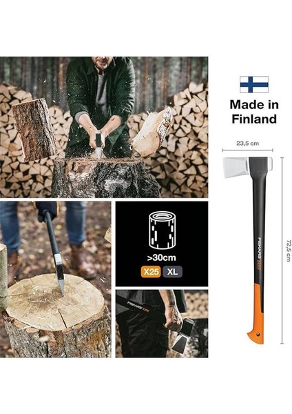 1015643 X25 Büyük Yarma Baltası fiyatları