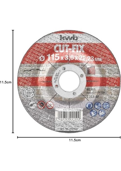Flex Taşı Mermer Kesici Disk 115 x 3 x 22 mm - 49792150 fırsatları