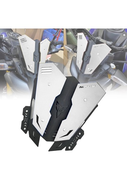 Motosiklet Cnc Alüminyum Kaplama Ekranı Ön Cam Yamaha MT15 Mt-15 mt 15 2019 2020 Için (Yurt Dışından) fiyatları