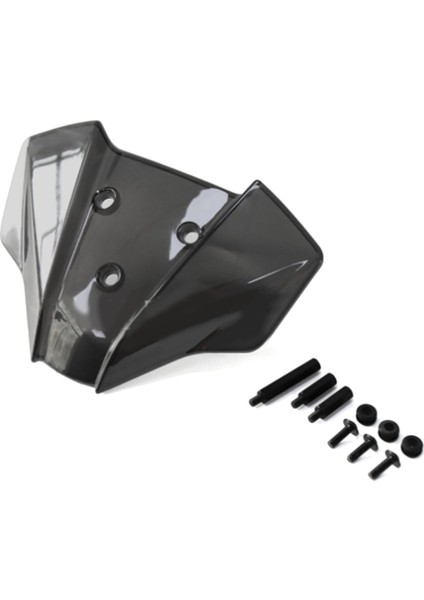 Duke 390 125 DUKE390 DUKE125 2024 Ön Rüzgar Deflektörü Siyah (Yurt Dışından)