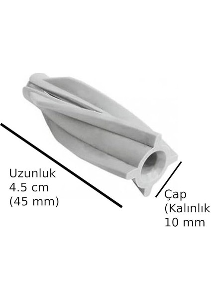 Plastik Ytong Gaz Beton Dübeli Yutong Dubel 6 Adet