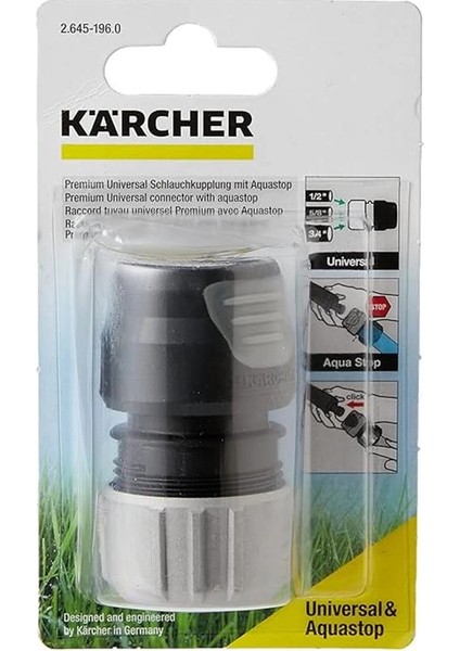 Kärcher Premium Universal Bağlantı Aparatı Aqua Stop (1/2", 5/8" ve 3/4") fırsatları