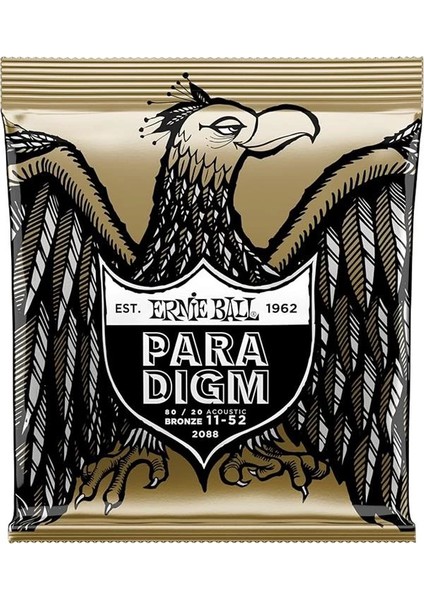 Paradigm Light 80/20 Bronz Akustik Gitar Telleri, Ölçü 11-52