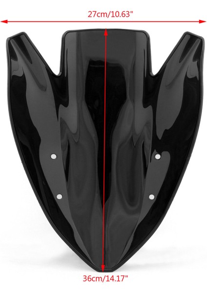 Kawasaki Z1000 Z 1000 2003-2006 Için Motosiklet Ön Cam Deflektörleri Ön Cam (Yurt Dışından) fırsatları