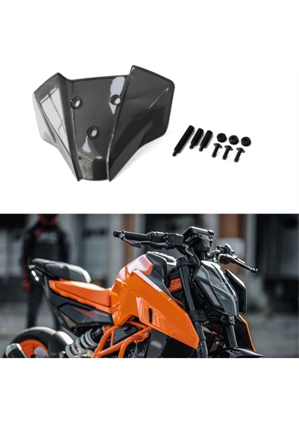 Duke 390 125 DUKE390 DUKE125 2024 Ön Rüzgar Deflektörü Gri (Yurt Dışından) modelleri