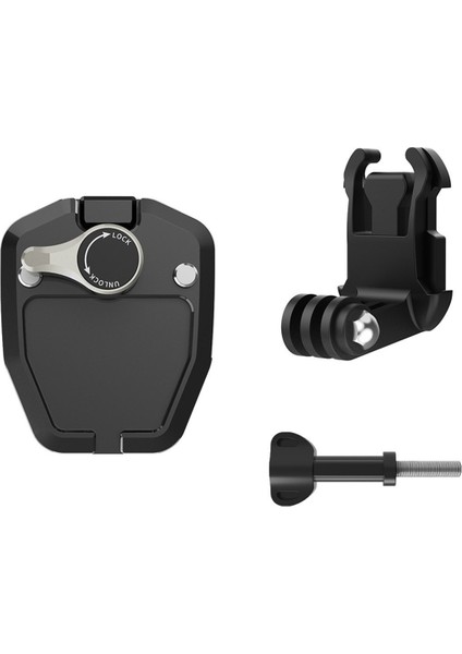 Motosiklet Ön Cam Klipsi Alüminyum Alaşım Montajı Gopro Kahraman 12 INSTA360 X3 Action 3 4 Kamera Aksesuarları Stil B (Yurt Dışından) fiyatları