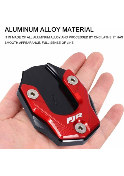 Yamaha FJR1300 Fjr 1300 2001-2019 Yan Stand Plakası Uzatma Pedi Kırmızı (Yurt Dışından) fırsatları