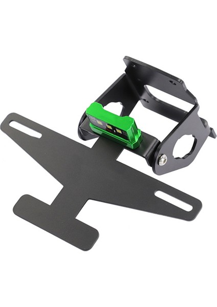 Kawasaki Için Z900 Z 900 2017-2023 Motosiklet Arka Plaka Çerçevesi LED Işık ile Katlanır Montaj Braketi Gösterildiği Gibi (Yurt Dışından) modelleri