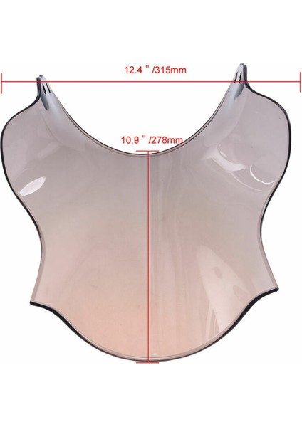 Honda Hornet Için CB400 CB600 CB750 Motosiklet Ön Cam Ön Cam Deflektörleri (Yurt Dışından) fırsatları