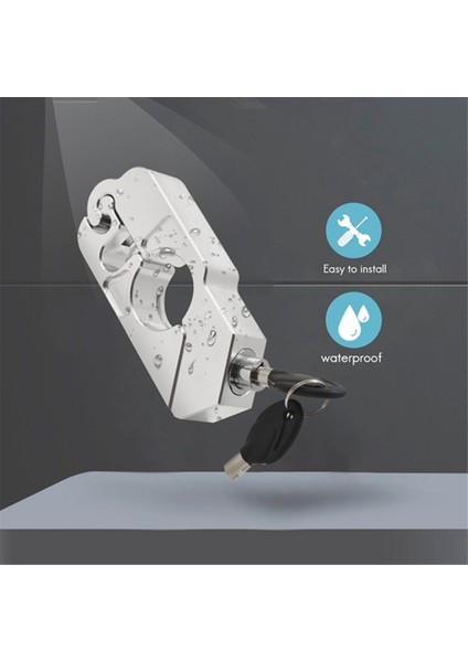 Motosiklet Fren Kilidi Motosiklet Girdeli Kol Bisiklet Scooter Moped Atv Gümüş Için Gaz Kelep Kilidi (Yurt Dışından) fırsatları