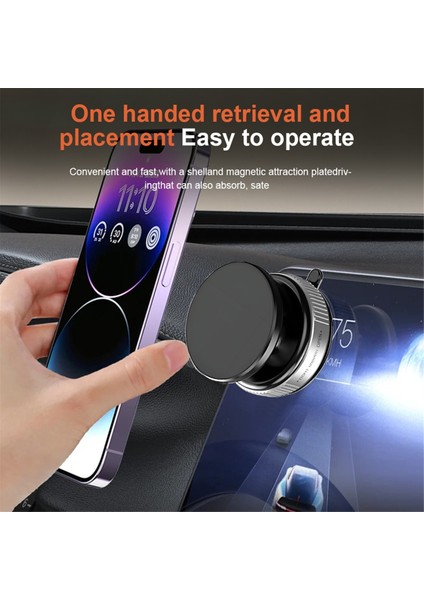 Motosiklet Navigasyon Tutucu Araba Montajı Telefon Tutucu Manyetik Vakum Emme Kupası Katlanır Döner Stand A (Yurt Dışından) indirimleri